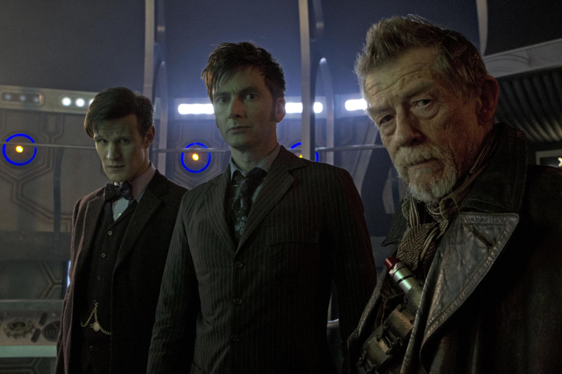 Illustration for article titled A smorgasbord of The Day of The Doctor pictures to start your day